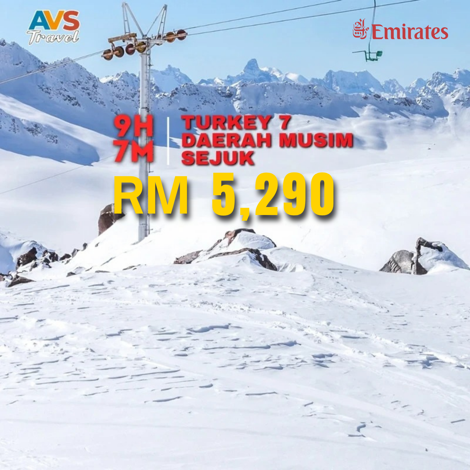 9D7N Turkey 7 District Winter Season